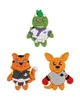 Century Lil' Dragon and Friends Shoe Charm 3 Pack