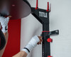 TITLE Boxing Fold-Away Adjustable Speed Bag Platform 2.0