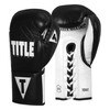 TITLE Boxing Leather Pro Fight Boxing Gloves