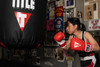 TITLE Boxing Pro Style Leather Training Boxing Gloves 3.0