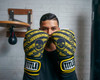 TITLE Boxing Infused Foam Danger Bag Boxing Gloves