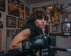 TITLE Boxing Old School Leather Bag Boxing Gloves 2.0
