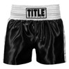 TITLE Boxing Professional Women’s Satin Striped Boxing Trunks