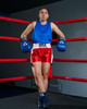 TITLE Boxing Professional Women’s Satin Striped Boxing Trunks