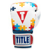 TITLE Boxing Gel World V2T Limited Edition Autism Awareness Bag Boxing Gloves