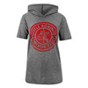 TITLE Boxing Women's Vintage Short Sleeve Hooded Tee