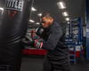 TITLE Boxing Leather Big League Bag Boxing Gloves