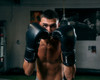 TITLE Boxing KO-Vert Bag Boxing Gloves
