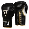 TITLE Boxeo Mexican Leather Lace Training Boxing Gloves Quatro
