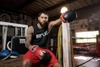 TITLE Boxing Gel Lava Leather Series Training Boxing Gloves
