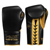 TITLE Boxing Roberto Duran Leather Sparring Boxing Gloves