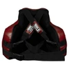 TITLE Boxing Blood Red Leather Body Protector