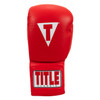 TITLE Classic Leather Lace Training Boxing Gloves 2.0
