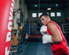 TITLE White Boxing Heavy Bag Boxing Gloves