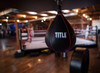 TITLE Boxing Gyro Balanced Leather Speed Bag