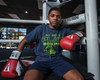 TITLE Boxing Gel World Elastic Training Boxing Gloves
