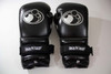 Midnight Black (white logo) Lace N Loop Straps (Pair)