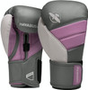 Hayabusa T3 Boxing Gloves Grey/Orchid