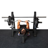 Fitness First Bench Press with Olympic Weight Plate Storage
