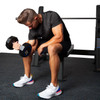 Fitness First Bench Press with Olympic Weight Plate Storage