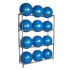 Fitness First Balance Ball Metal Storage Rack