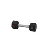 TKO Tri Grip Urethane Hex Dumbbell