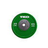 TKO Color Competition Rubber Bumper Plates
