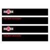 Ringside Black Vinyl Ringskirt