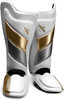 Hayabusa T3 Striking Shin Guards – White/Gold