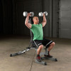 Body Sold GFID71 Heavy Duty Flat Incline Decline Bench