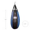 Combat Sports Unfilled Leather Teardrop Bag