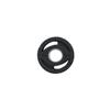 TKO Olympic Rubber Dual Grip Plate 2.5-45 lbs