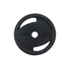 TKO Olympic Rubber Dual Grip Plate 2.5-45 lbs