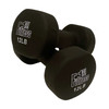 Fitness First Neoprene Dipped Dumbbells - Pairs 1 - 12 lbs.