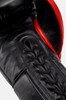 Sting Evolution Lace Up Boxing Gloves - Black/Red