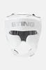 Sting Viper X Gel Full Face Head Guard - White/Silver