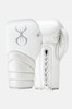 Sting Viper X Lace Up Sparring Gloves - White/Silver