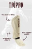 Sting Taipan MMA Shin & Foot Protector - Beige/Brown