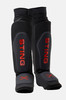 Sting Armaplus Slip On EVA Shin & Foot Protector - Black/Red