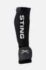 Sting Armalite Slip On Shin & Foot Protector - Black/White