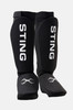 Sting Armalite Slip On Shin & Foot Protector - Black/White