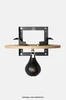Sting Pro Adjustable Speedball Platform with Swivel - Black