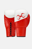 Sting Orion Lace Up Boxing Gloves - Red/White