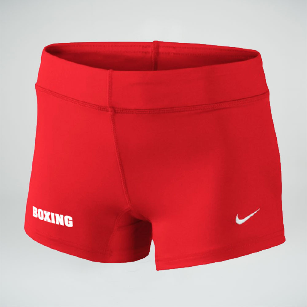 Nike Women's Boxing Performance Game Short - Scarlet/White