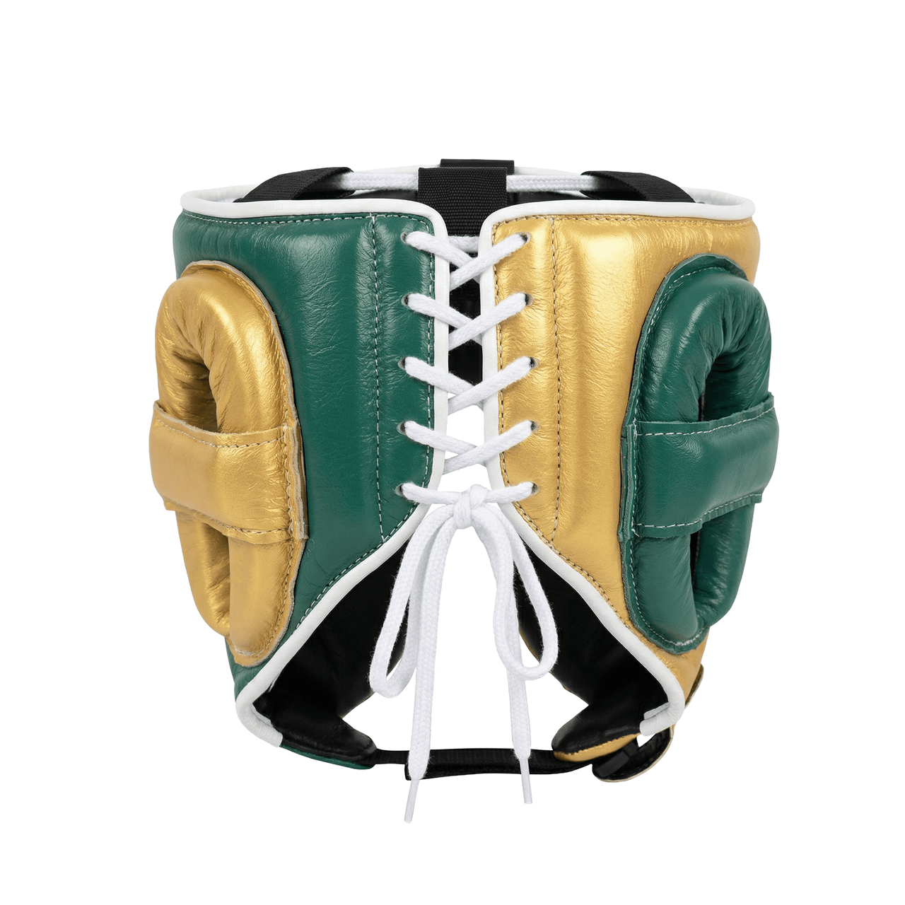 Winning Custom Cheek Protector Headgear - 2 WAY GREEN / GOLD