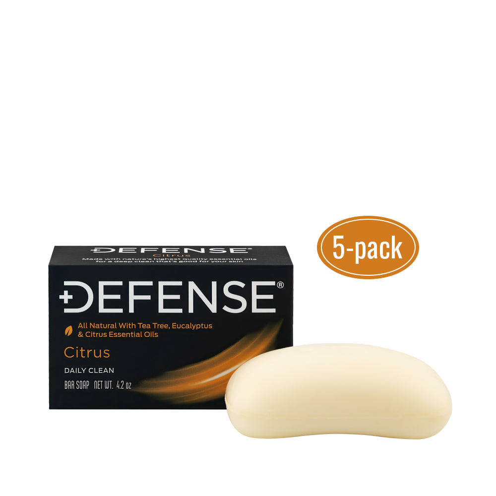 Defense Bar Soap – Citrus – Pack of 5