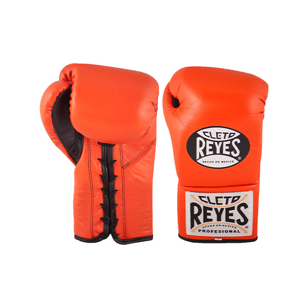 Cleto Reyes Professional Boxing Gloves Tiger Orange | Pro Fight Shop