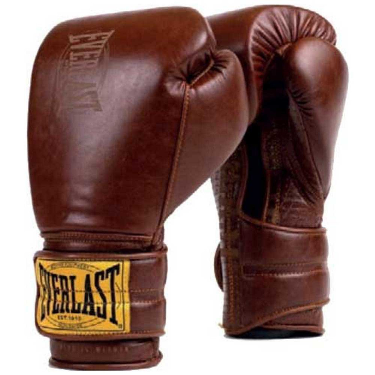 1910 Pro Sparring Hook & Loop Gloves Vintage Brown