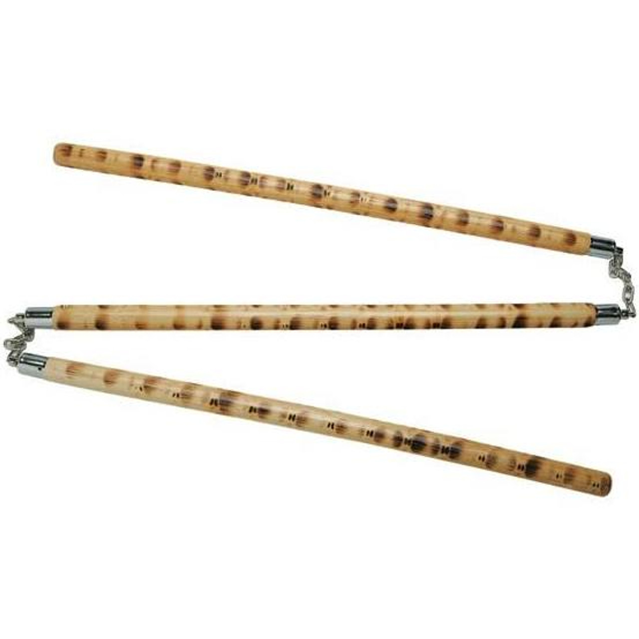 3 SECTION STAFF RATTAN TIGER