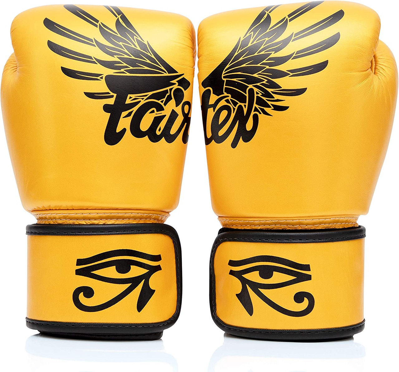 Fairtex ボクシンググローブ 16oz ゴールド Fairtex FALCON GOLD Muay Thai Boxing Sparring Gloves | Pro Fight Shop